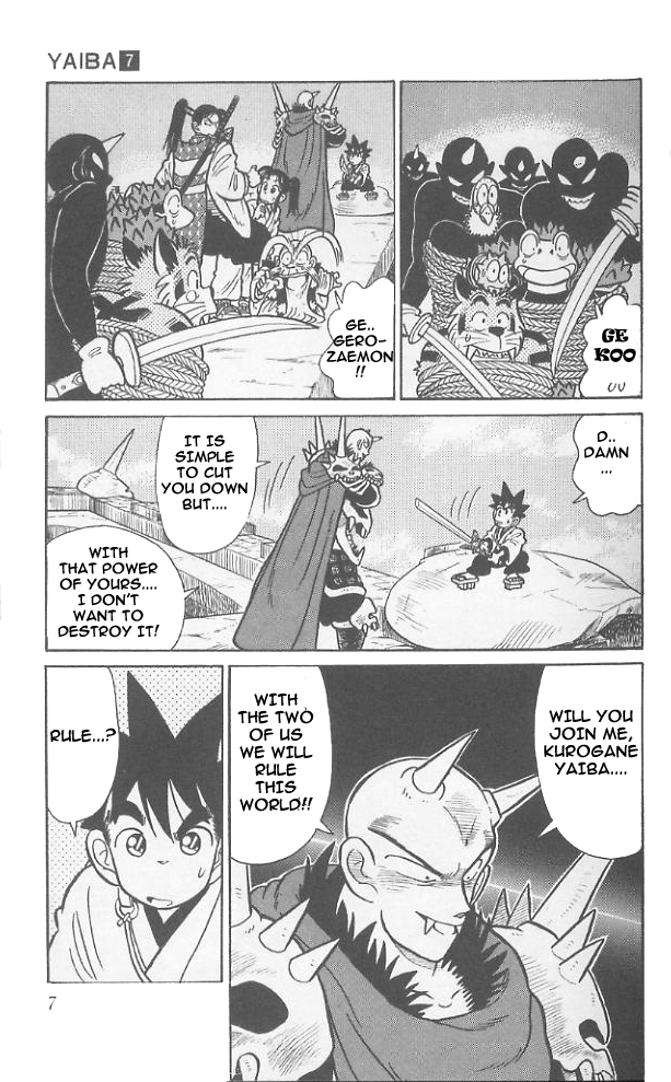 Yaiba Chapter 60 page 7 - Chapter 60: Onimaru's Entrance