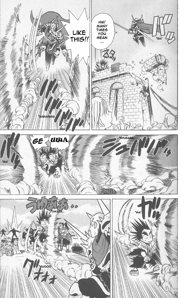 Yaiba Chapter 61 page 8 - Chapter 61: Raijin Sword VS Fuujin Sword