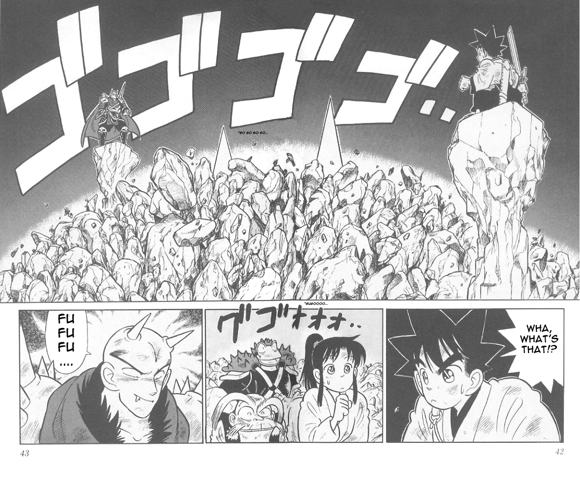 Yaiba Chapter 62 page 3 - Chapter 62: Onimaru Castle Floats