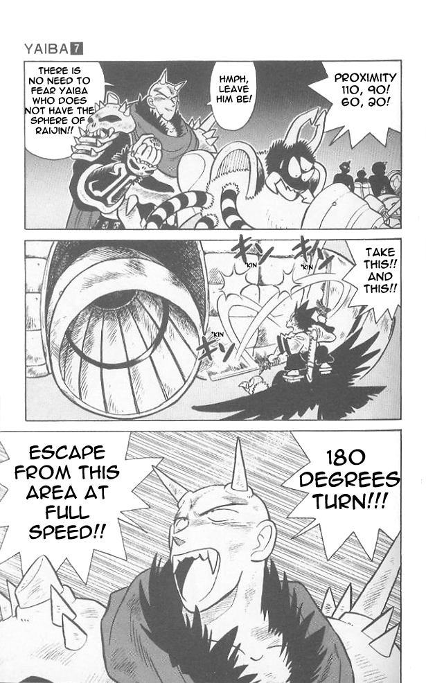 Yaiba Chapter 62 page 7 - Chapter 62: Onimaru Castle Floats