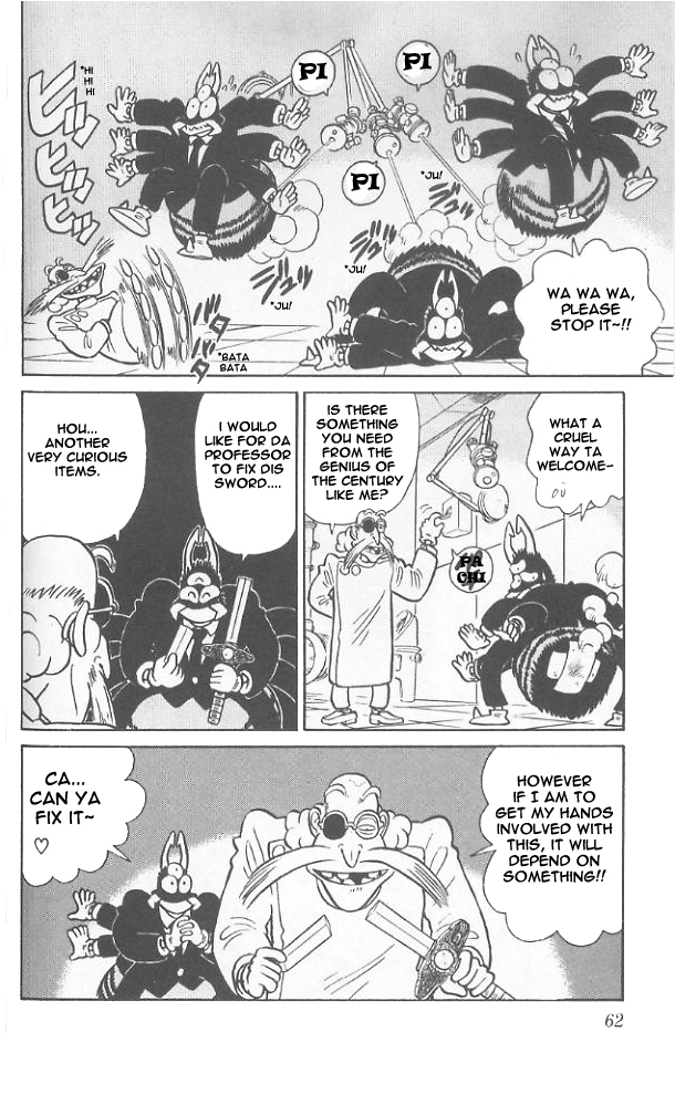 Yaiba Chapter 63 page 5 - Chapter 63: Demon in Professor Kanabou