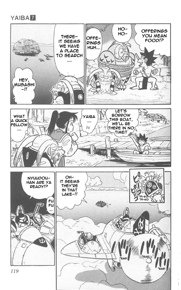 Yaiba Chapter 66 page 8 - Chapter 66: Legendary Sphere Found