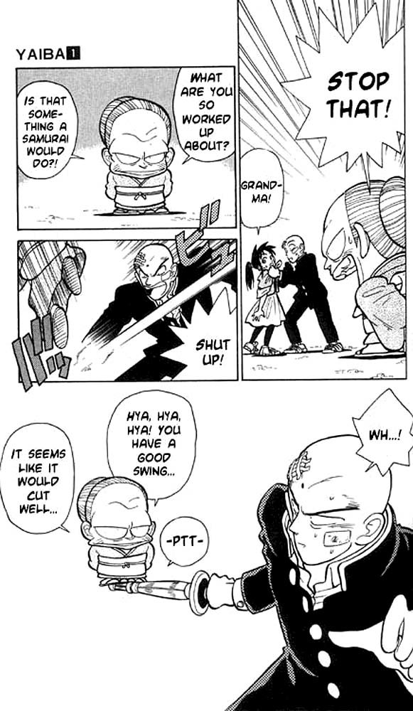 Yaiba Chapter 7 page 11 - Chapter 7: I'll Be Your Opponent
