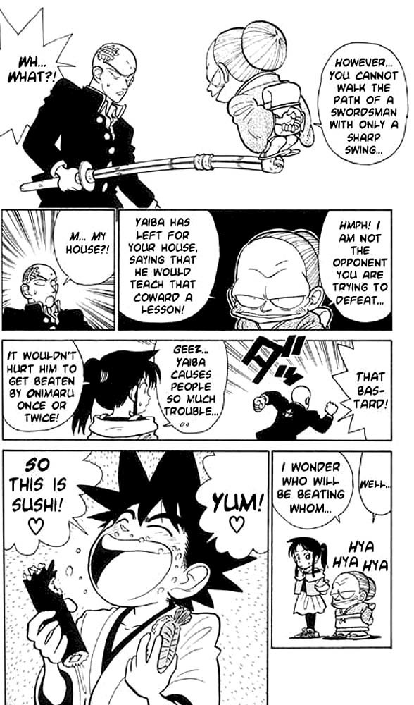 Yaiba Chapter 7 page 12 - Chapter 7: I'll Be Your Opponent