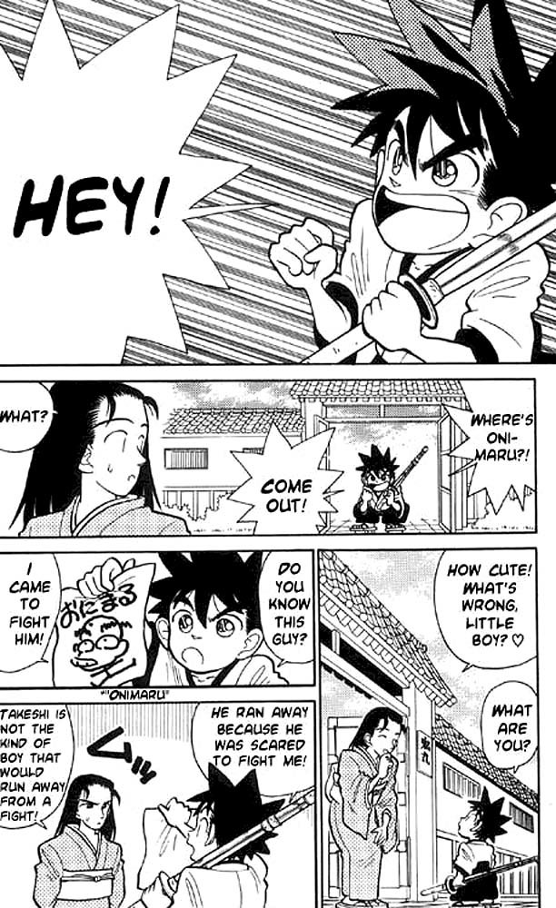 Yaiba Chapter 7 page 8 - Chapter 7: I'll Be Your Opponent
