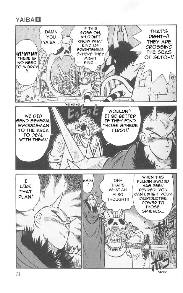 Yaiba Chapter 70 page 10 - Chapter 70: Towards Shikoku