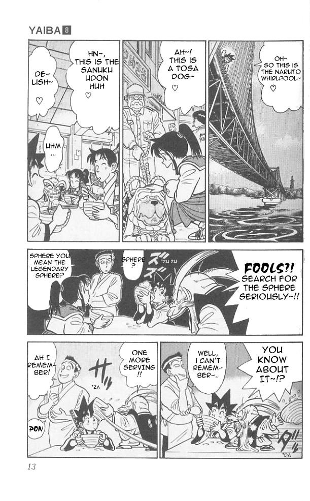 Yaiba Chapter 70 page 12 - Chapter 70: Towards Shikoku