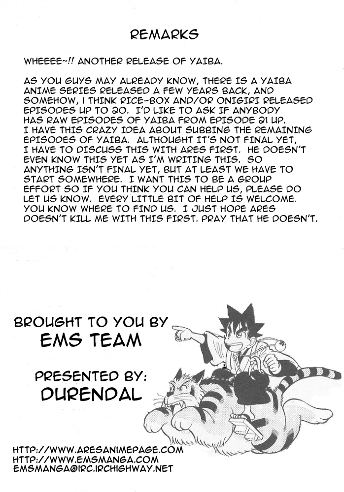 Yaiba Chapter 70 page 22 - Chapter 70: Towards Shikoku