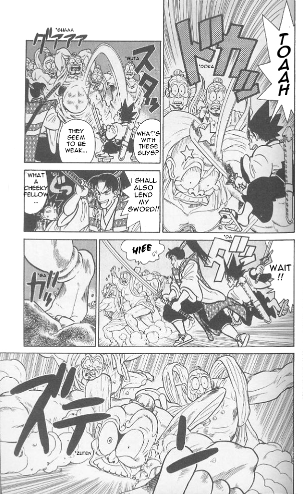 Yaiba Chapter 72 page 6 - Chapter 72: Ninja Kotarou Appears