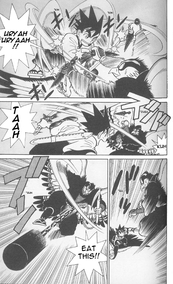 Yaiba Chapter 73 page 8 - Chapter 73: Battle in Midair