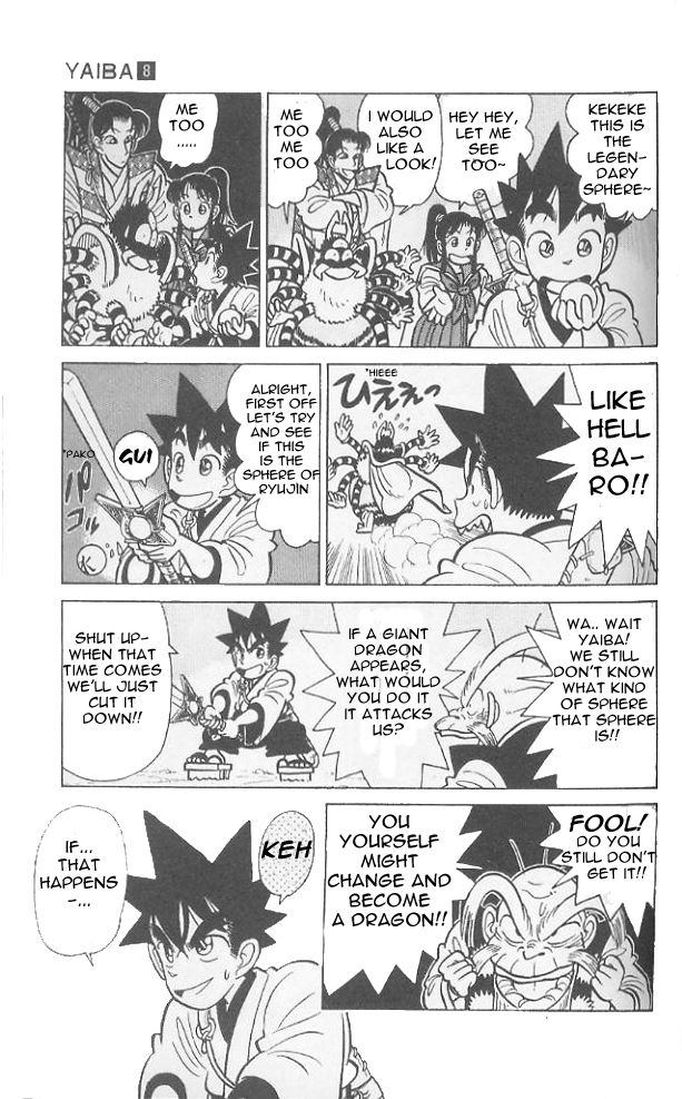 Yaiba Chapter 74 page 4 - Chapter 74: Sphere of Changing