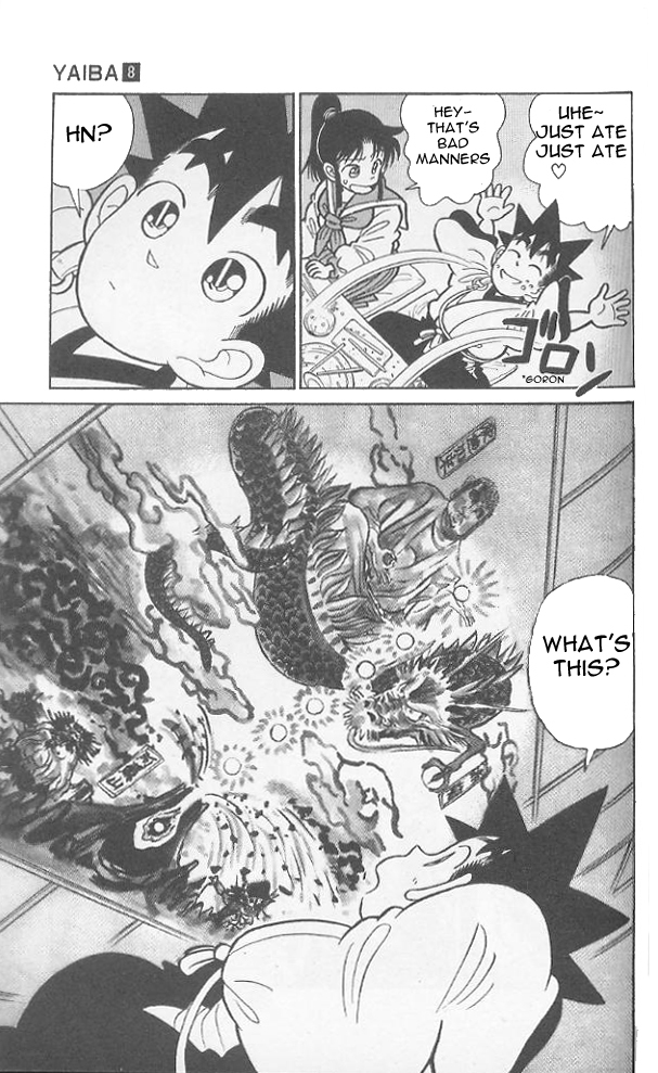 Yaiba Chapter 76 page 8 - Chapter 76: Legend of the Red Dragon's Sphere