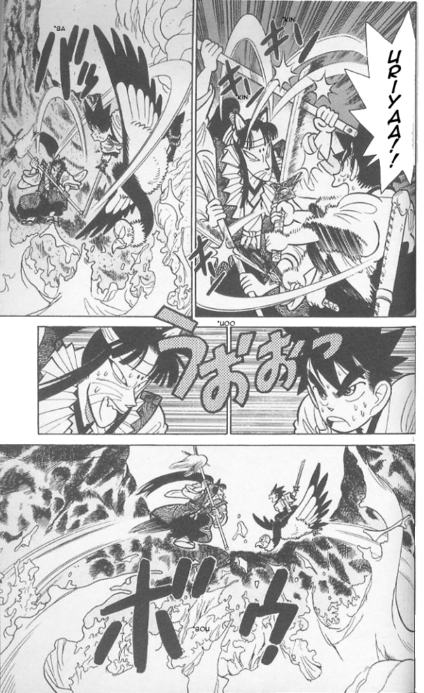 Yaiba Chapter 78 page 12 - Chapter 78: Fierce Battle! Witchcraft Master VS. Yaiba