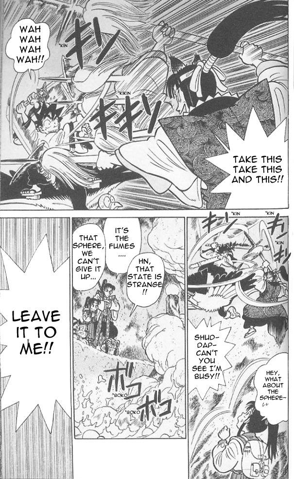 Yaiba Chapter 78 page 6 - Chapter 78: Fierce Battle! Witchcraft Master VS. Yaiba