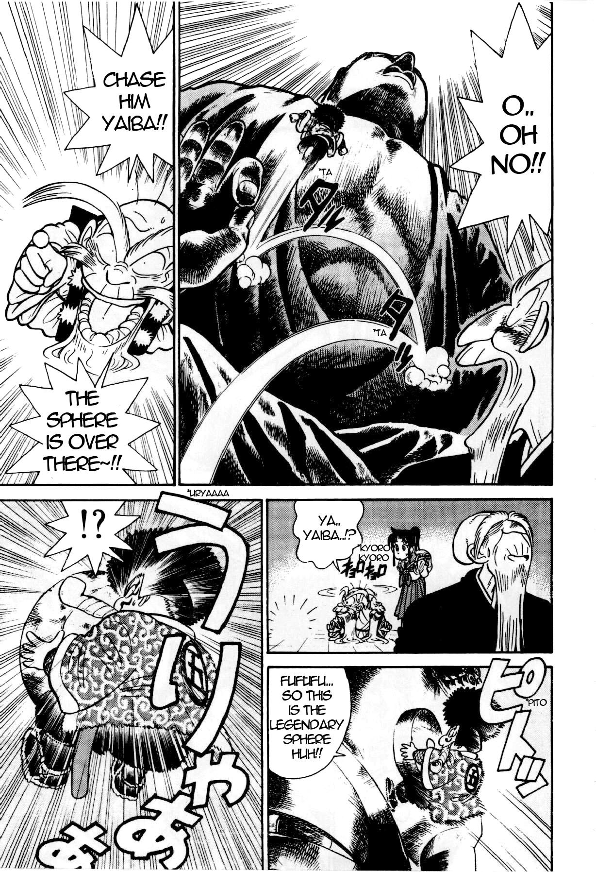 Yaiba Chapter 83 page 4 - Chapter 83: Buddhah's Sphere's Big Power