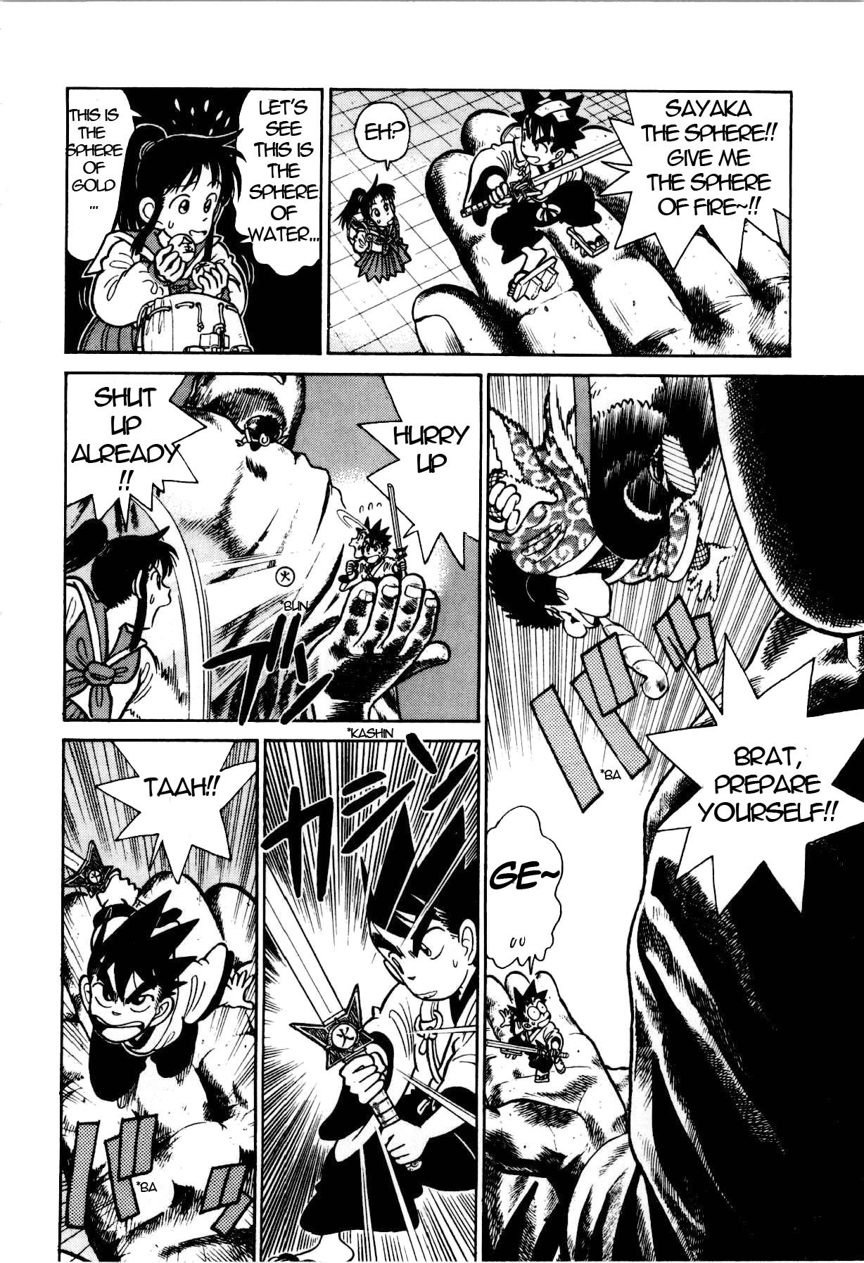 Yaiba Chapter 83 page 7 - Chapter 83: Buddhah's Sphere's Big Power
