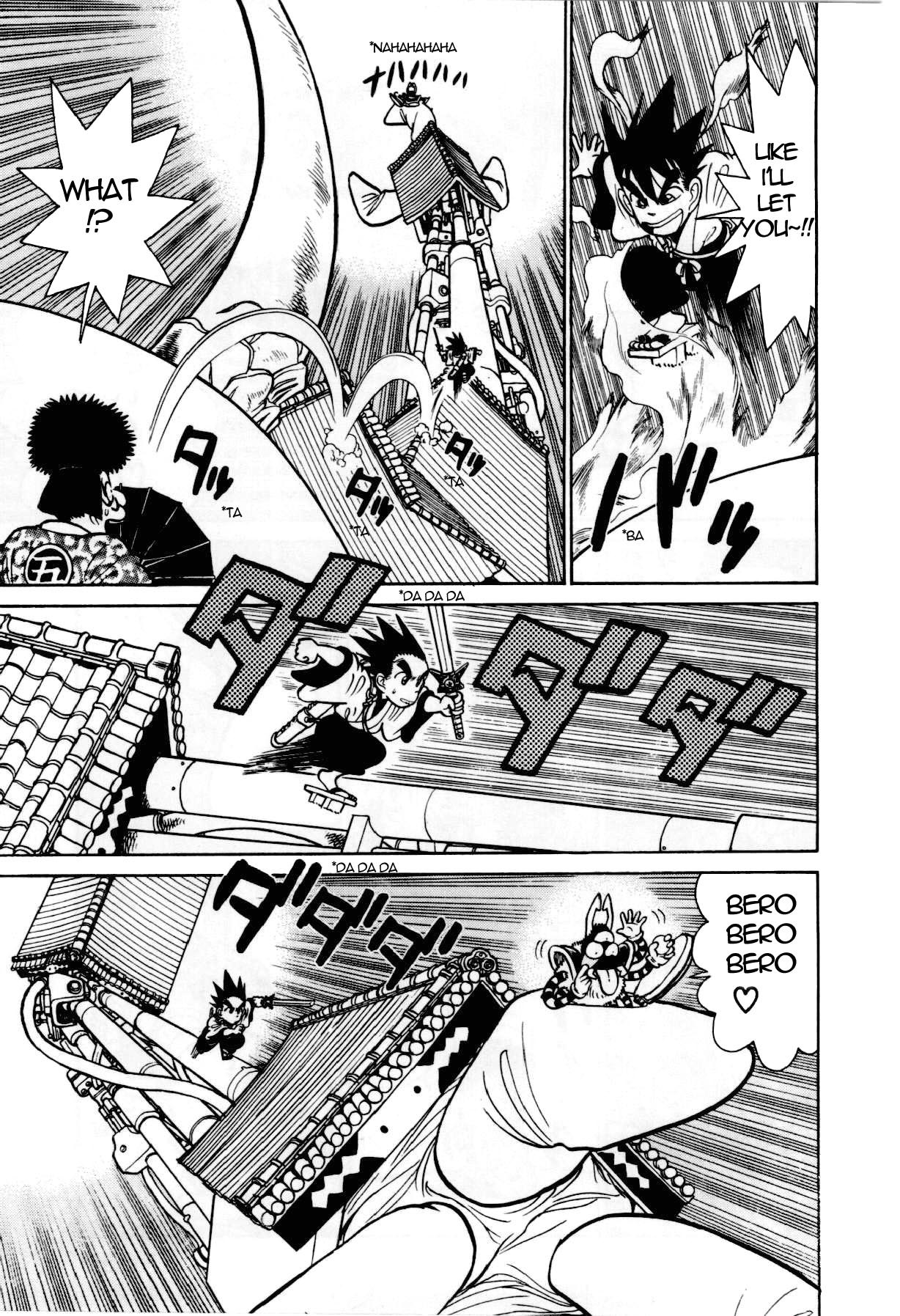 Yaiba Chapter 85 page 14 - Chapter 85: Giant Duel in the Sky of Naniwa