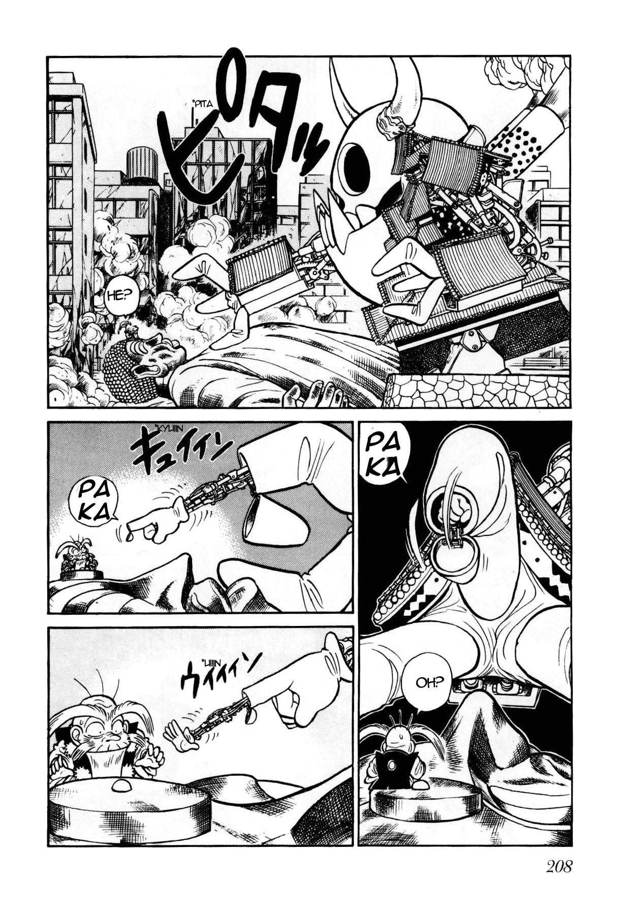 Yaiba Chapter 85 page 9 - Chapter 85: Giant Duel in the Sky of Naniwa