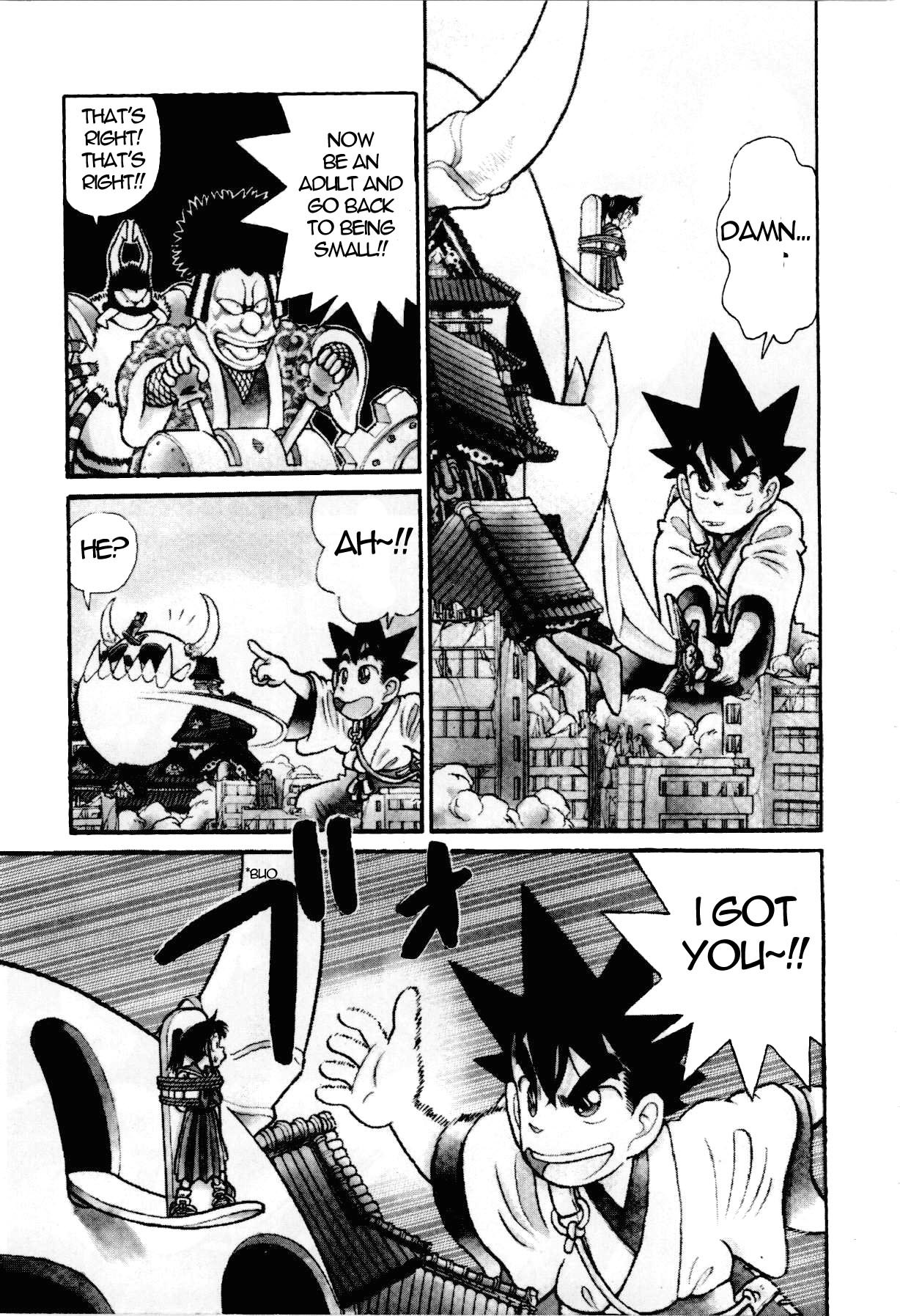 Yaiba Chapter 87 page 4 - Chapter 87: Battle of the Giants (Part 2 - 2)