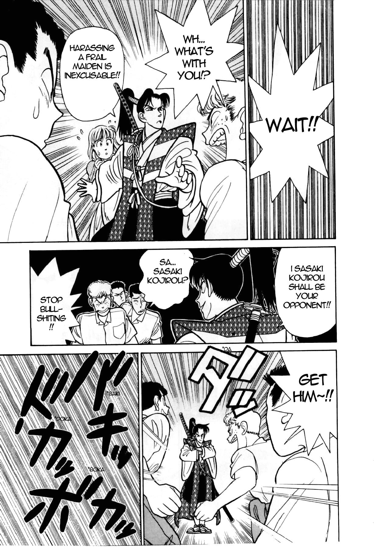 Yaiba Chapter 88 page 14 - Chapter 88: Onimaru Barrier