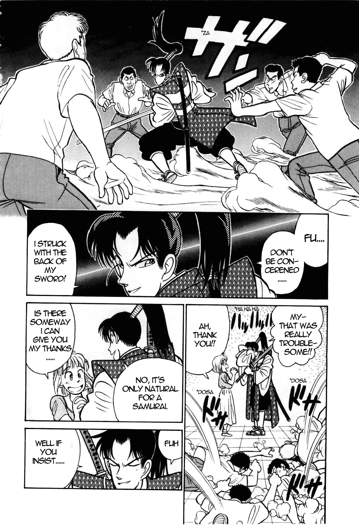Yaiba Chapter 88 page 15 - Chapter 88: Onimaru Barrier
