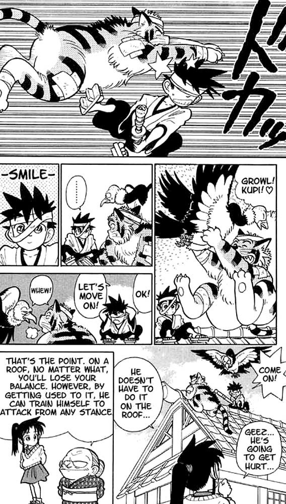 Yaiba Chapter 9 page 12 - Chapter 9: Training!
