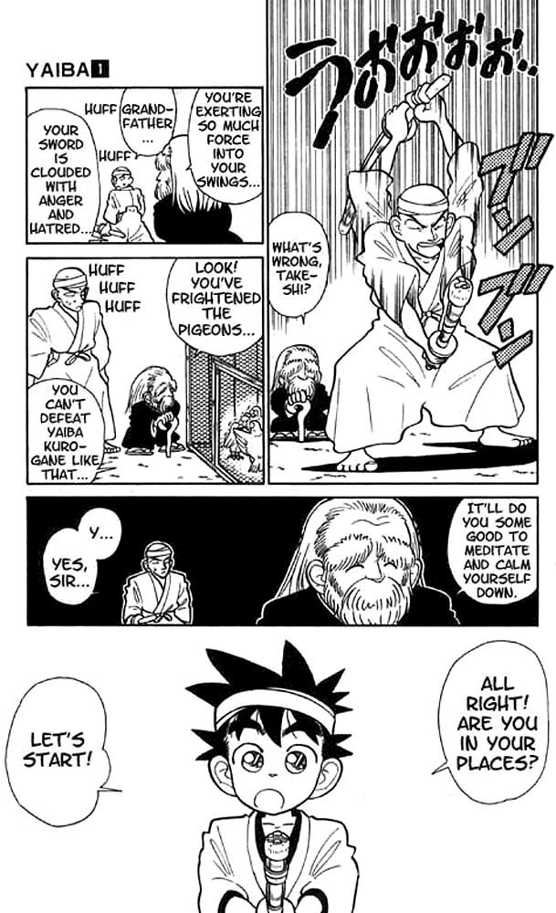 Yaiba Chapter 9 page 7 - Chapter 9: Training!