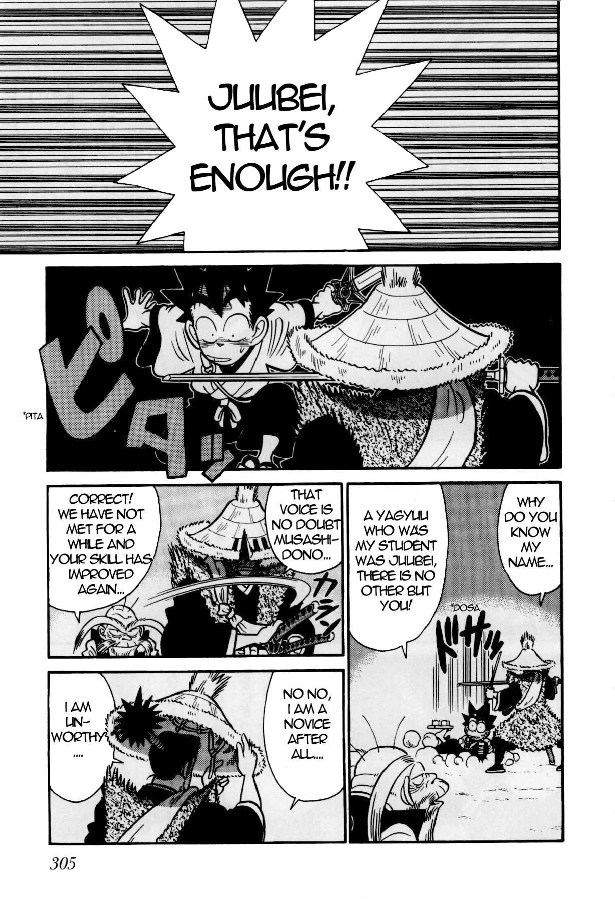 Yaiba Chapter 90 page 16 - Chapter 90: Duel! Yagyuu Swordsman