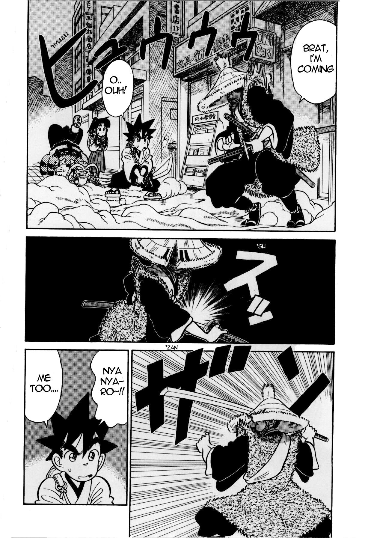 Yaiba Chapter 90 page 3 - Chapter 90: Duel! Yagyuu Swordsman