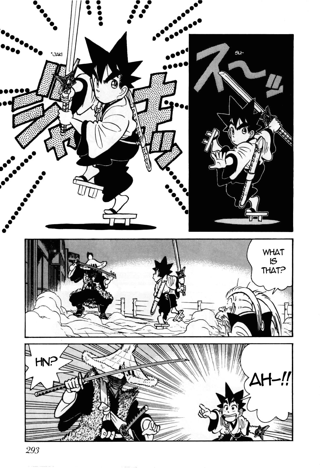 Yaiba Chapter 90 page 4 - Chapter 90: Duel! Yagyuu Swordsman