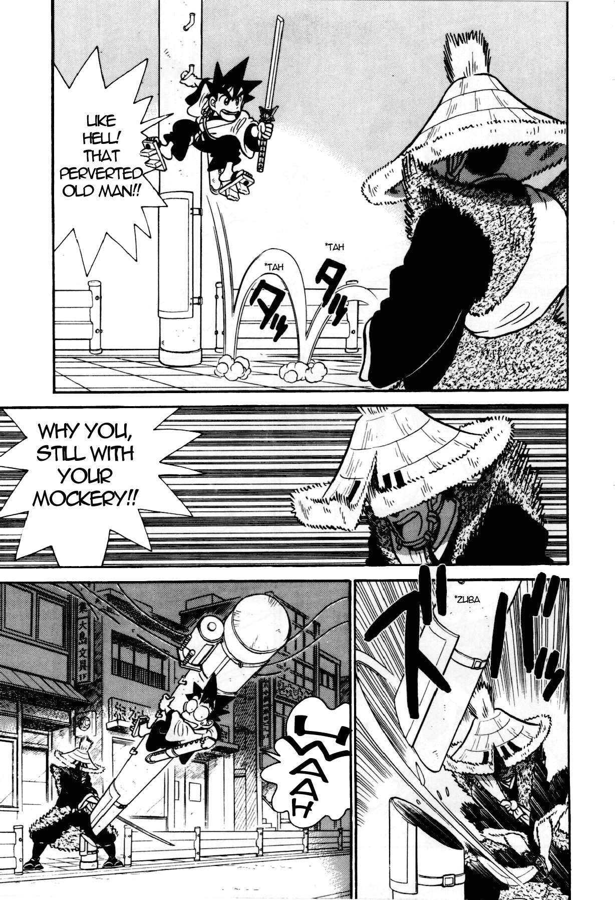 Yaiba Chapter 90 page 8 - Chapter 90: Duel! Yagyuu Swordsman
