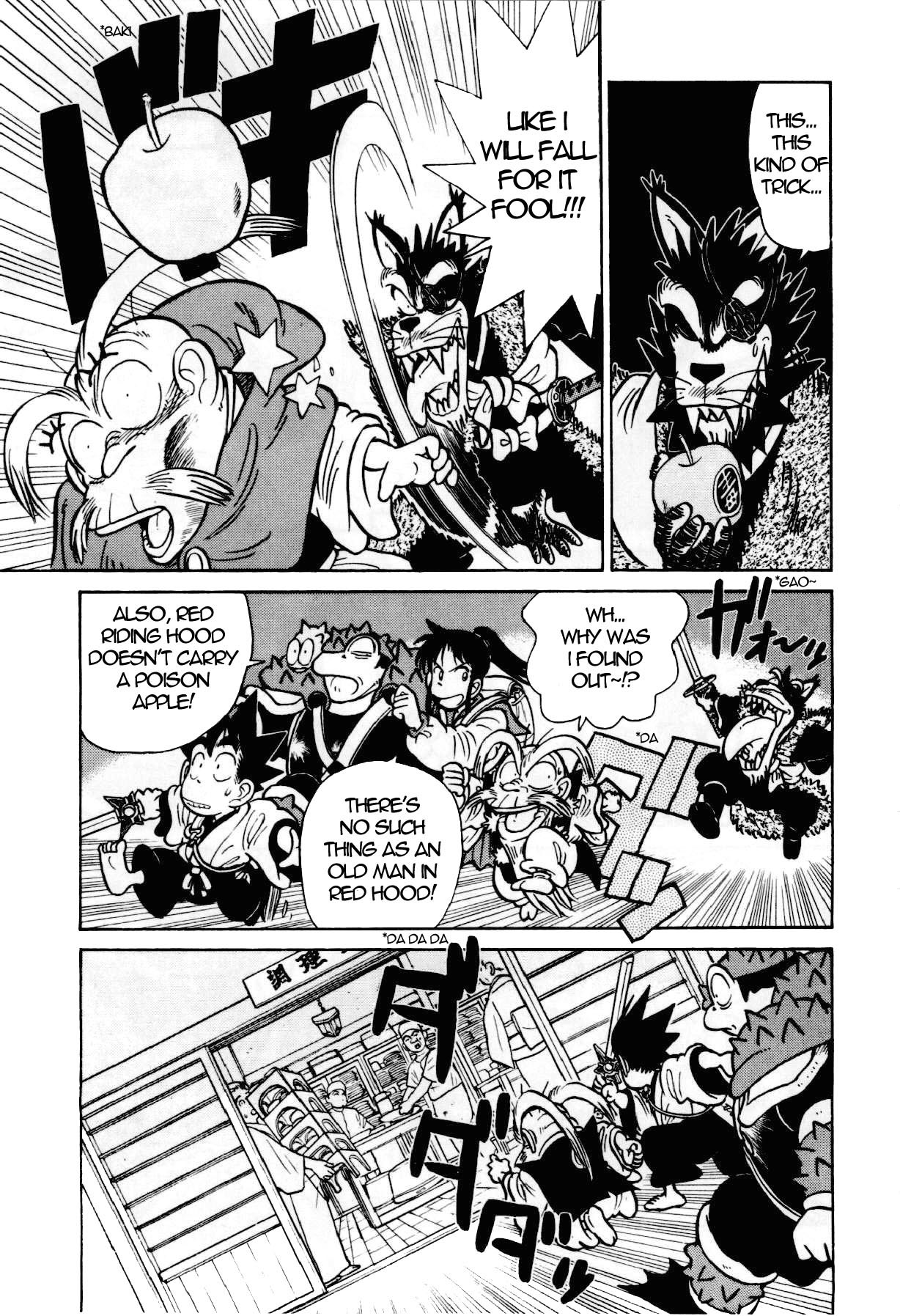 Yaiba Chapter 93 page 10 - Chapter 93: Drunken Wolf Man