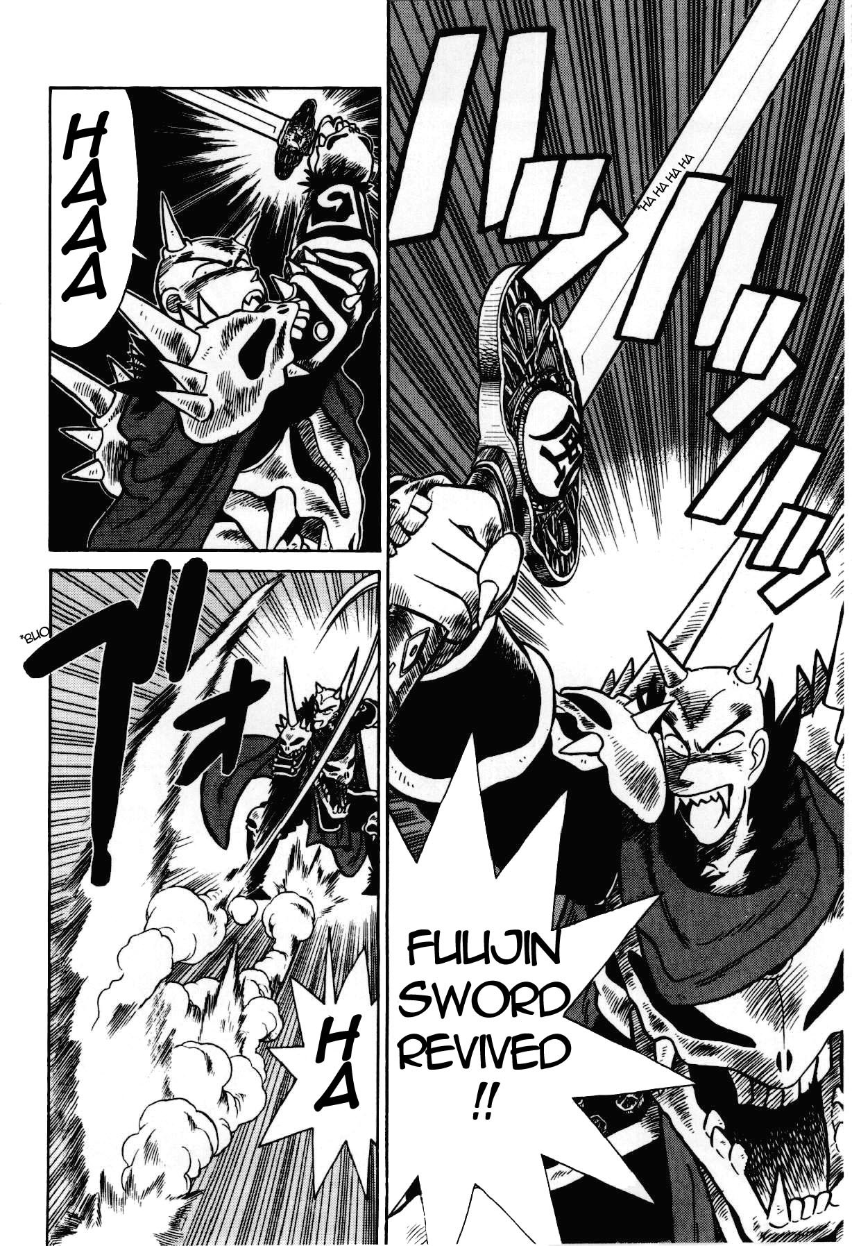 Yaiba Chapter 93 page 15 - Chapter 93: Drunken Wolf Man