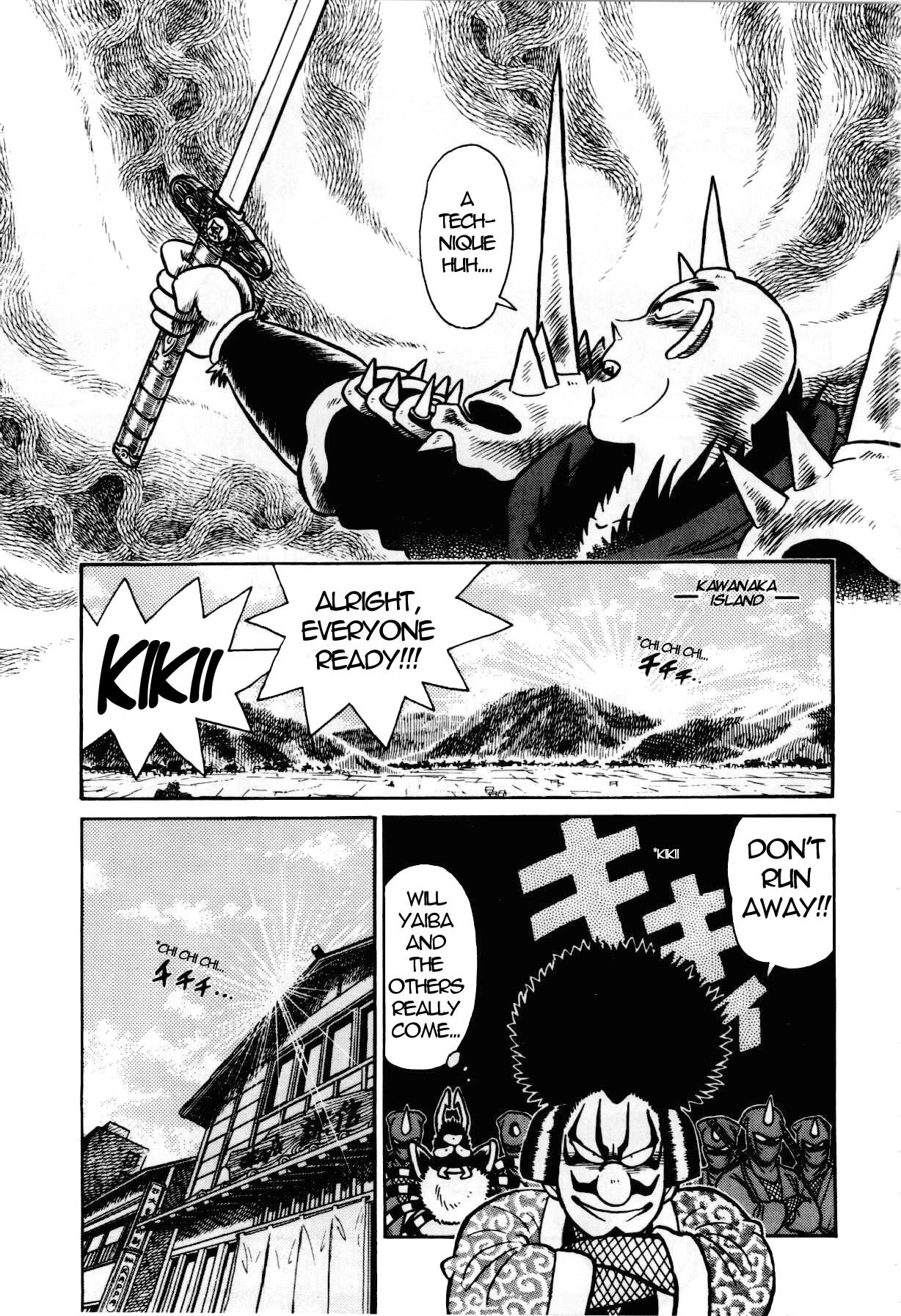 Yaiba Chapter 93 page 18 - Chapter 93: Drunken Wolf Man