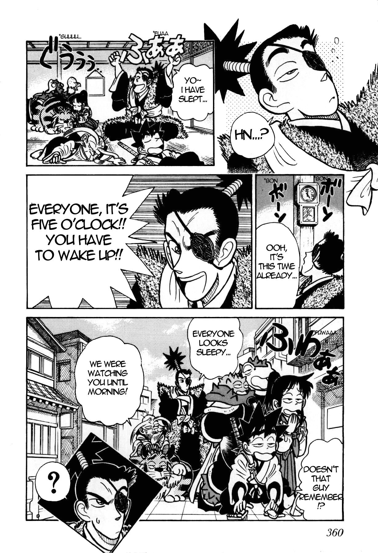 Yaiba Chapter 93 page 19 - Chapter 93: Drunken Wolf Man