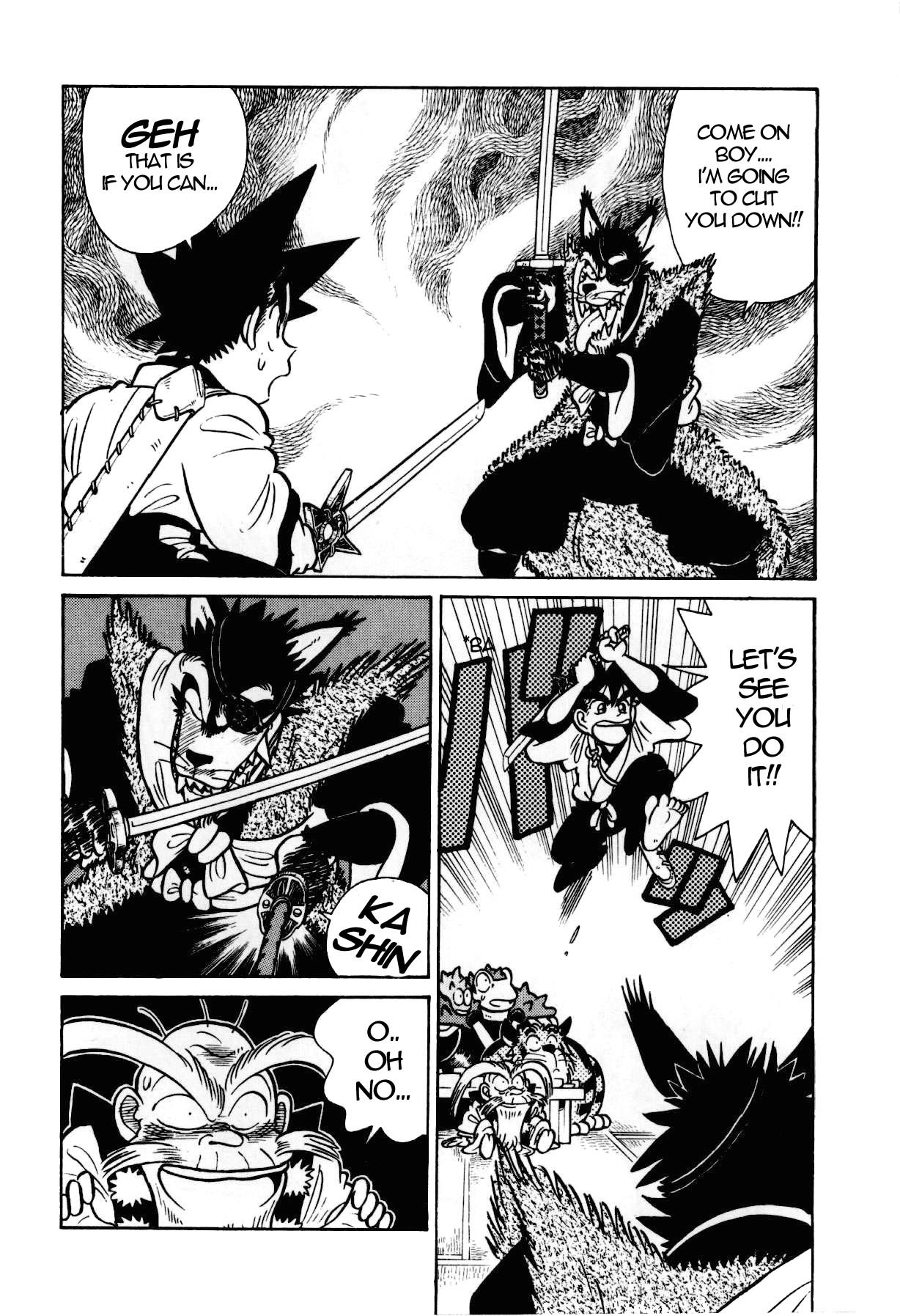 Yaiba Chapter 93 page 3 - Chapter 93: Drunken Wolf Man