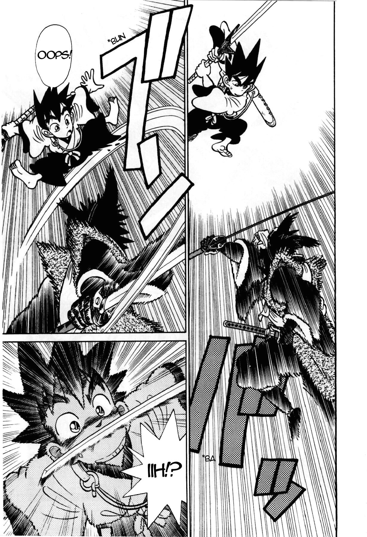 Yaiba Chapter 93 page 4 - Chapter 93: Drunken Wolf Man