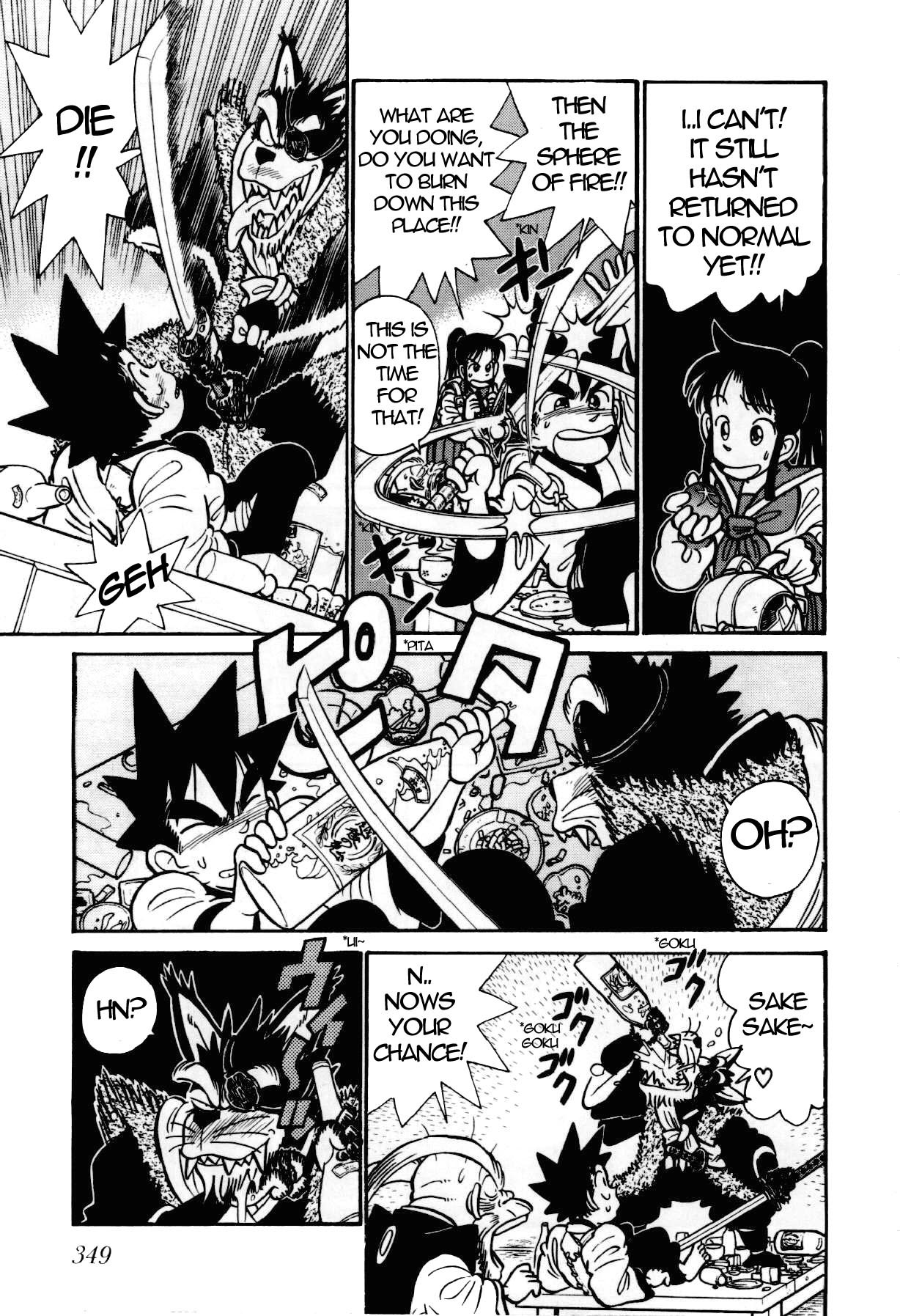 Yaiba Chapter 93 page 8 - Chapter 93: Drunken Wolf Man