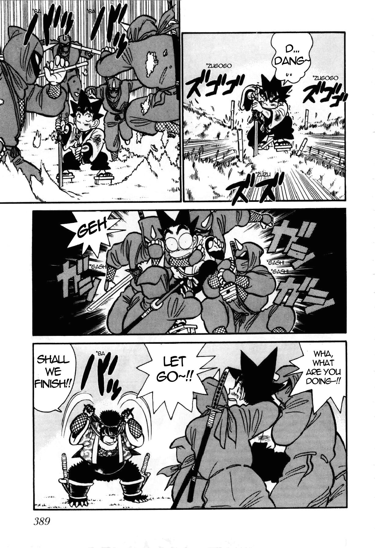Yaiba Chapter 95 page 12 - Chapter 95: Goemon Transforms