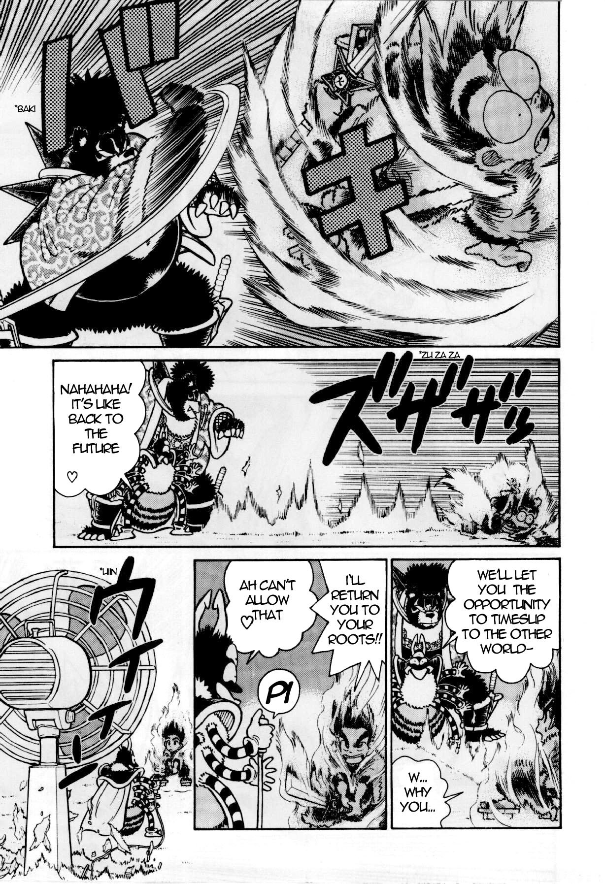 Yaiba Chapter 95 page 6 - Chapter 95: Goemon Transforms