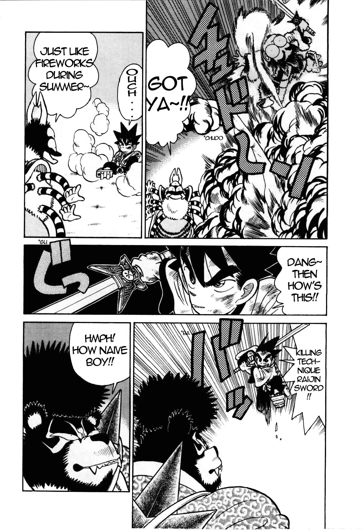 Yaiba Chapter 95 page 9 - Chapter 95: Goemon Transforms