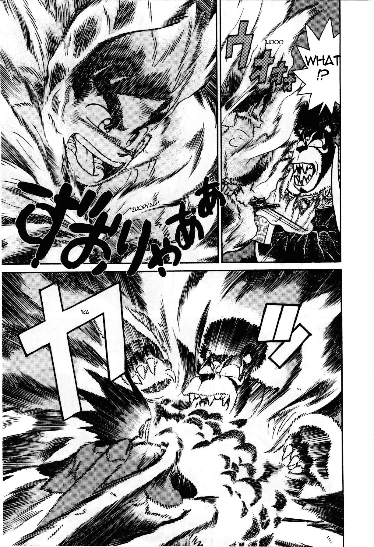 Yaiba Chapter 96 page 12 - Chapter 96: Yaiba vs Bear Man