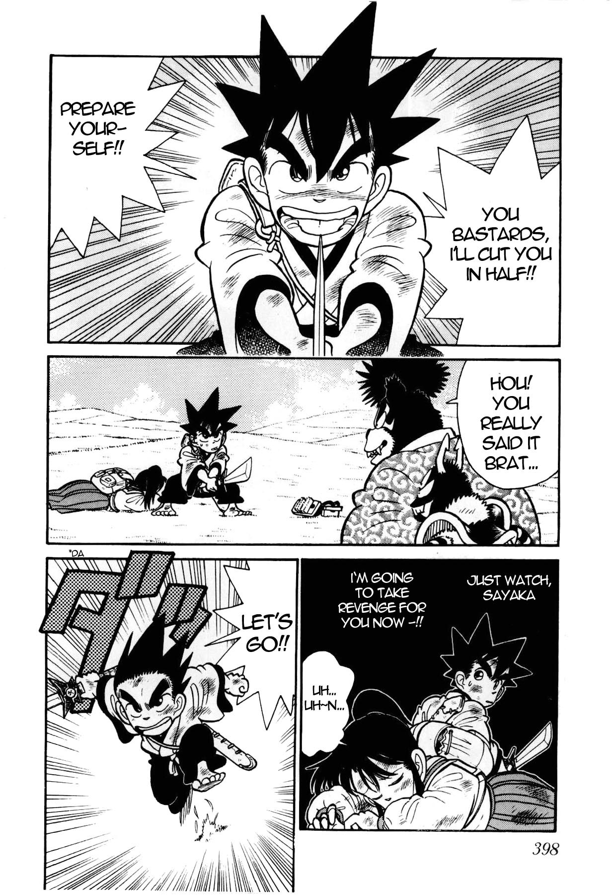 Yaiba Chapter 96 page 3 - Chapter 96: Yaiba vs Bear Man