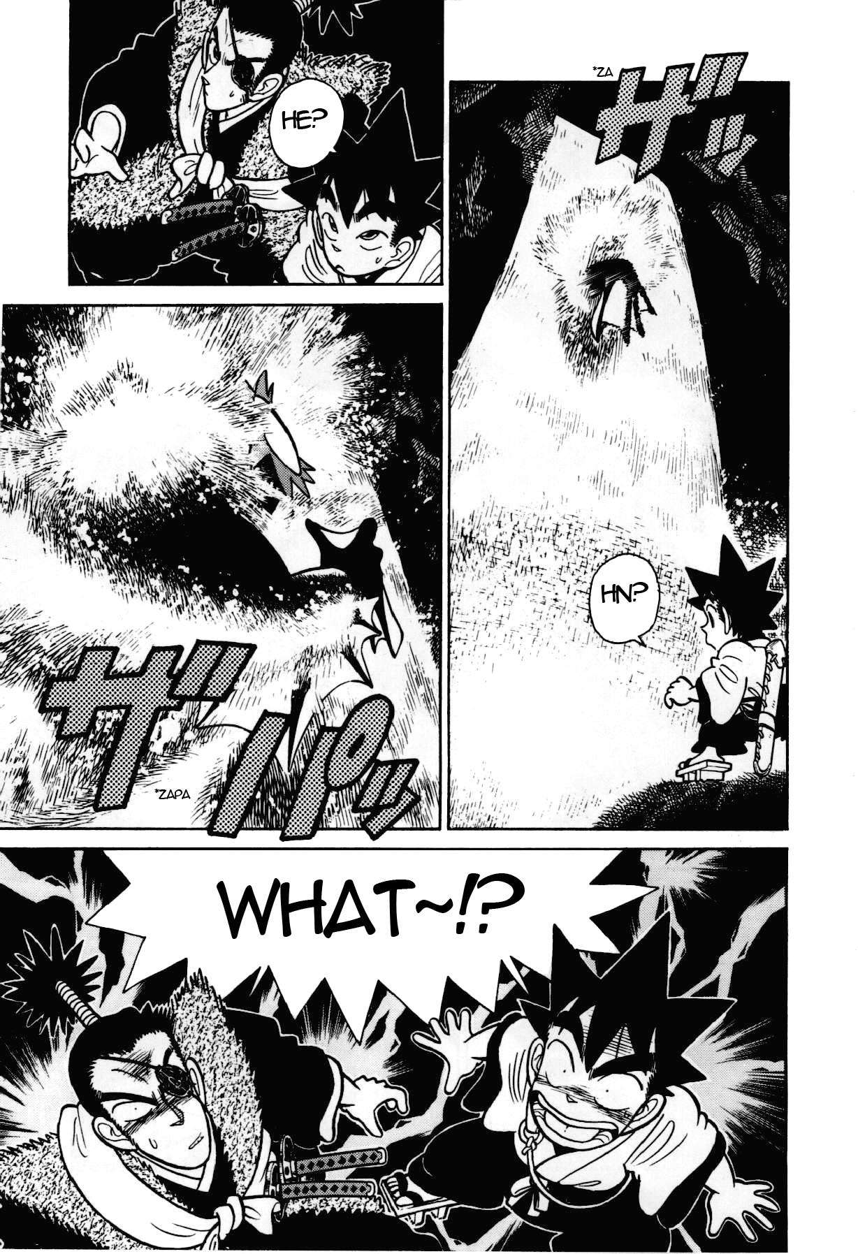 Yaiba Chapter 97 page 14 - Chapter 97: The Resident Inside the Darkness Sphere