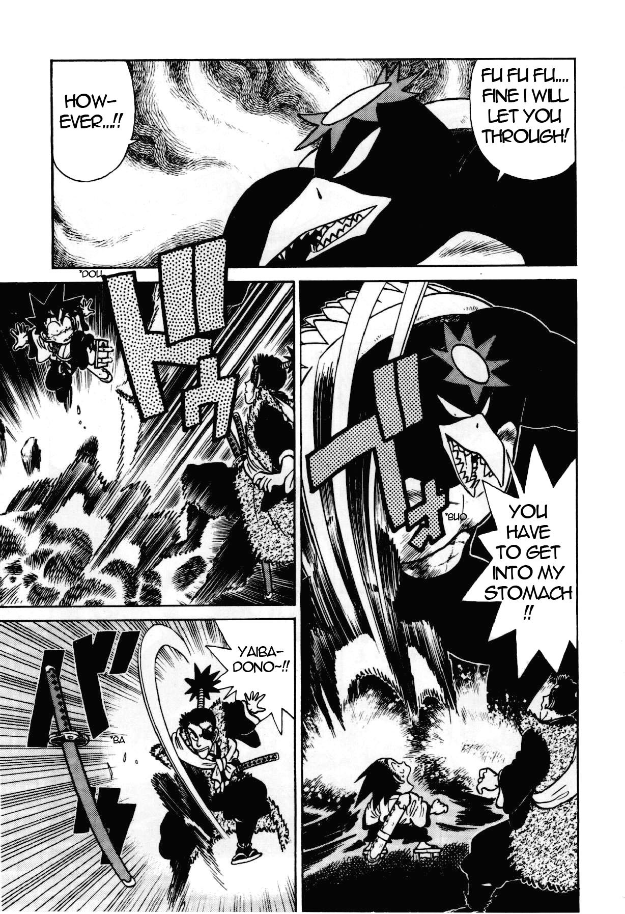Yaiba Chapter 97 page 16 - Chapter 97: The Resident Inside the Darkness Sphere