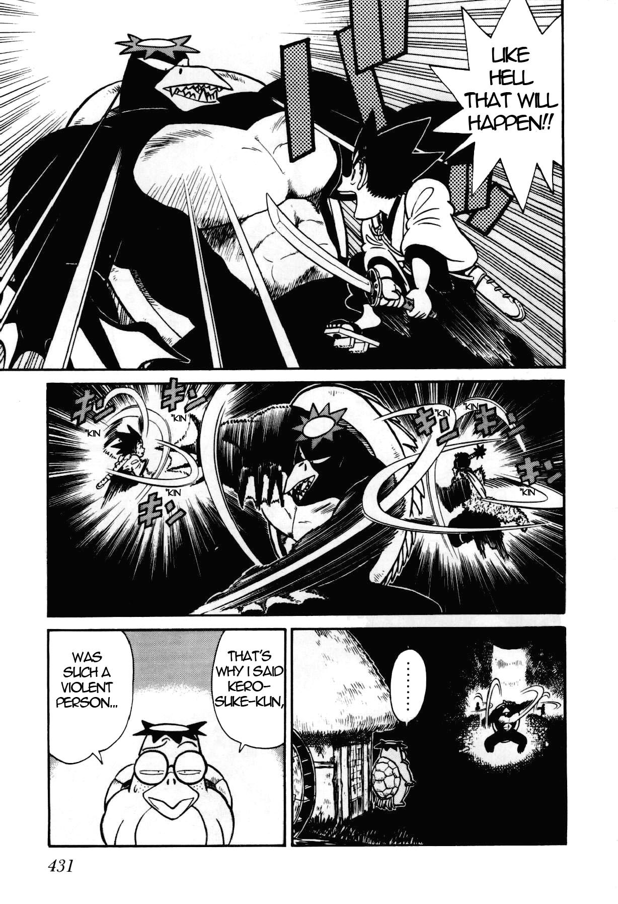 Yaiba Chapter 97 page 18 - Chapter 97: The Resident Inside the Darkness Sphere
