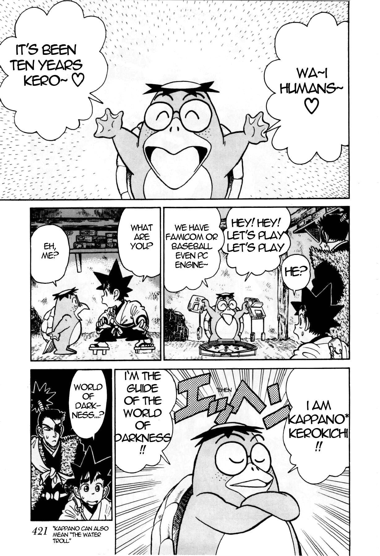Yaiba Chapter 97 page 8 - Chapter 97: The Resident Inside the Darkness Sphere