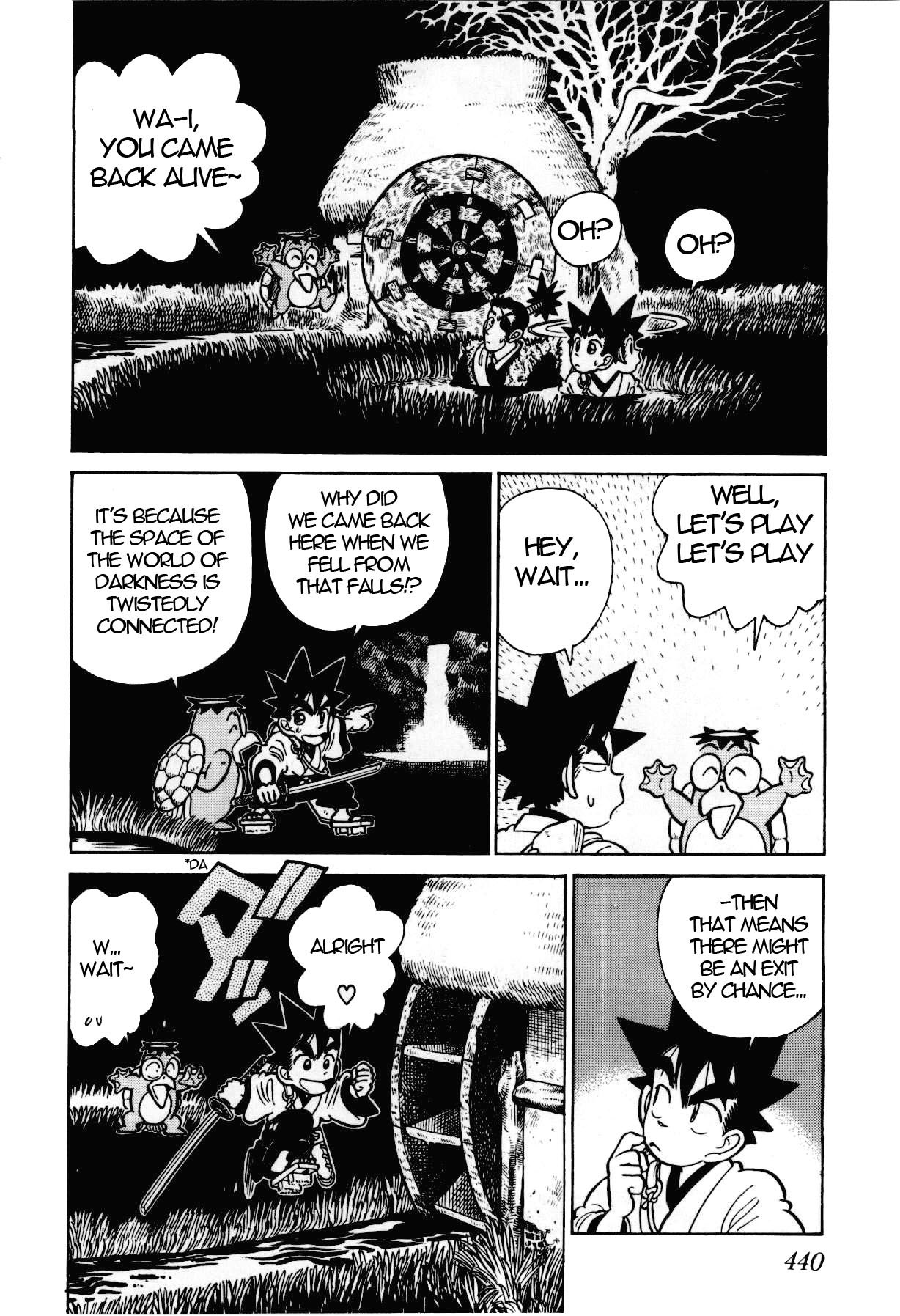 Yaiba Chapter 98 page 9 - Chapter 98: Overthrow! The Giant Water Imp