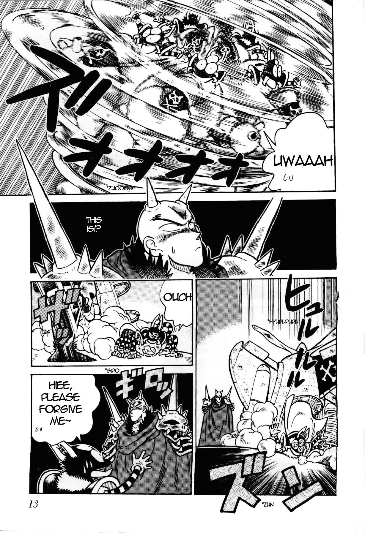 Yaiba Chapter 99 page 11 - Chapter 99: Darkness Sphere Escape Training