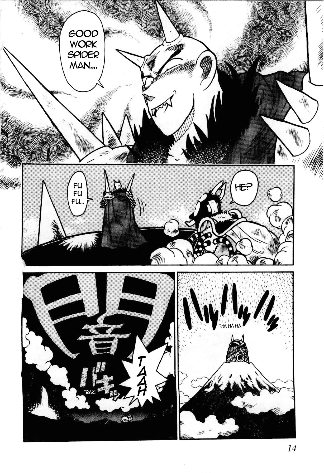 Yaiba Chapter 99 page 12 - Chapter 99: Darkness Sphere Escape Training